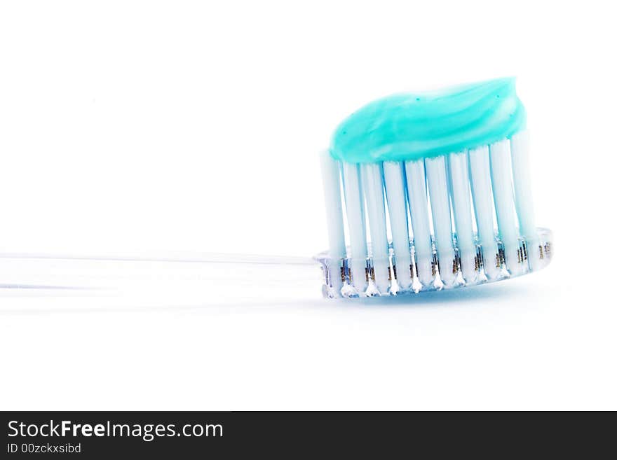 Tooth-brush and tooth-paste