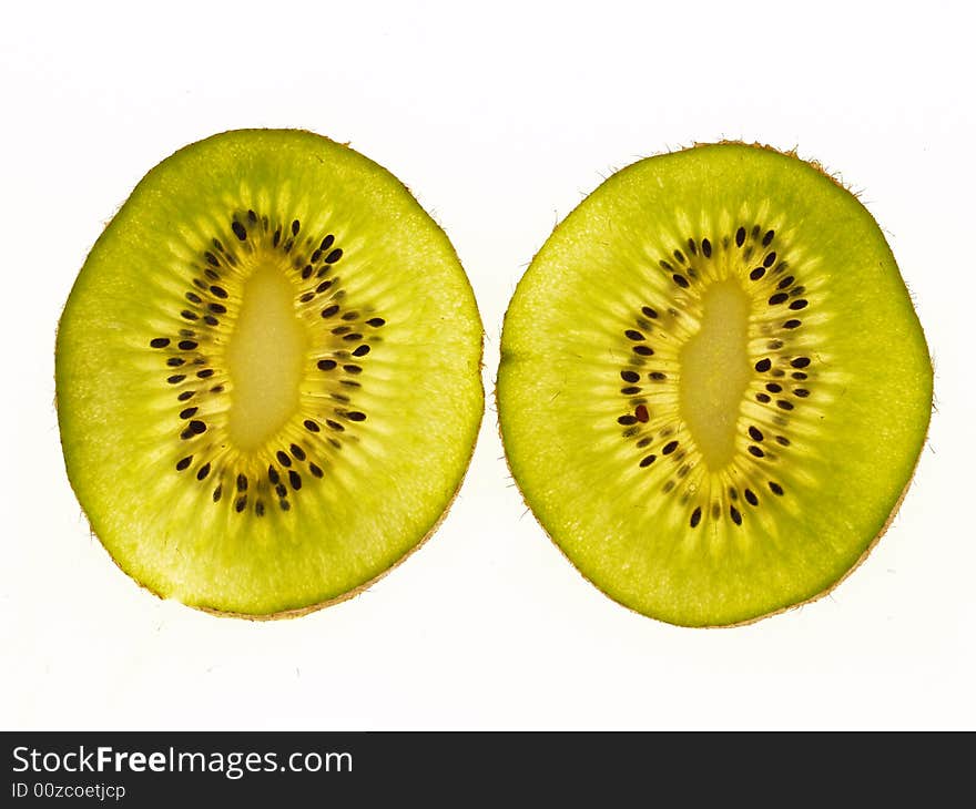 Sliced Kiwi Fruit