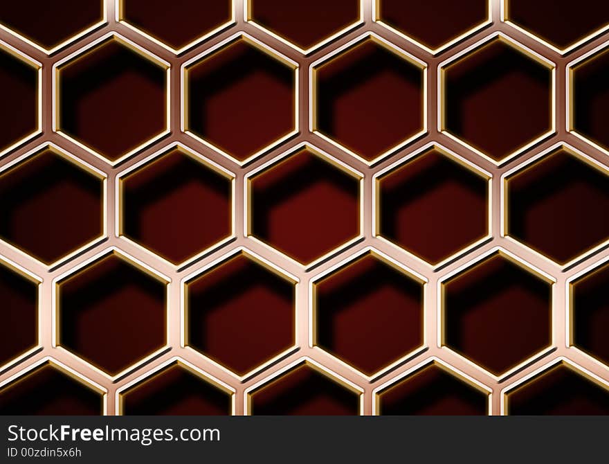 Honeycomb texture