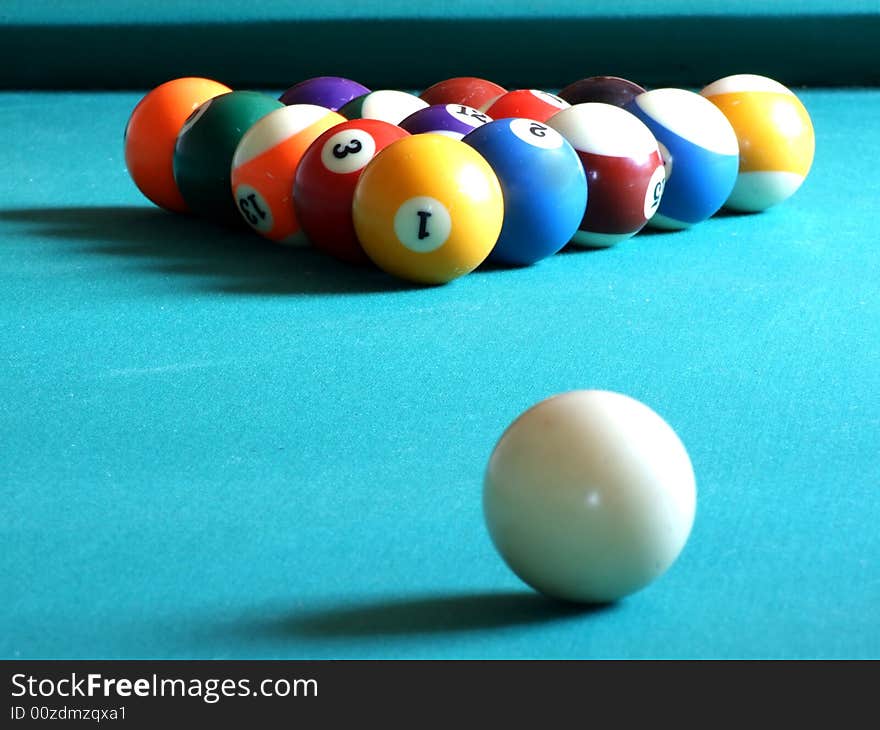 Billiard balls