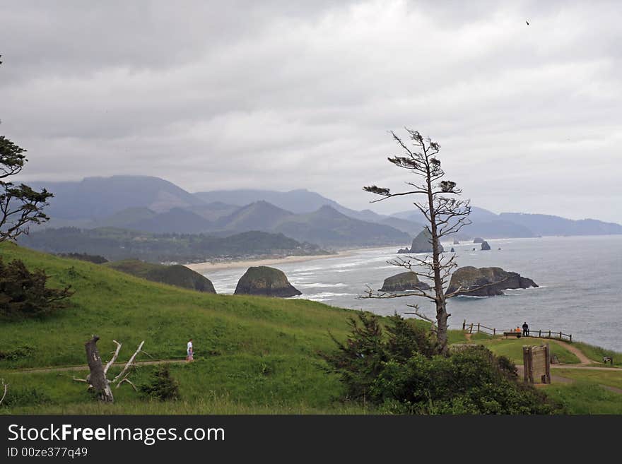 This is a view from Ecola State Park which is right next to Canon Beach, Oregon. This is a view from Ecola State Park which is right next to Canon Beach, Oregon.