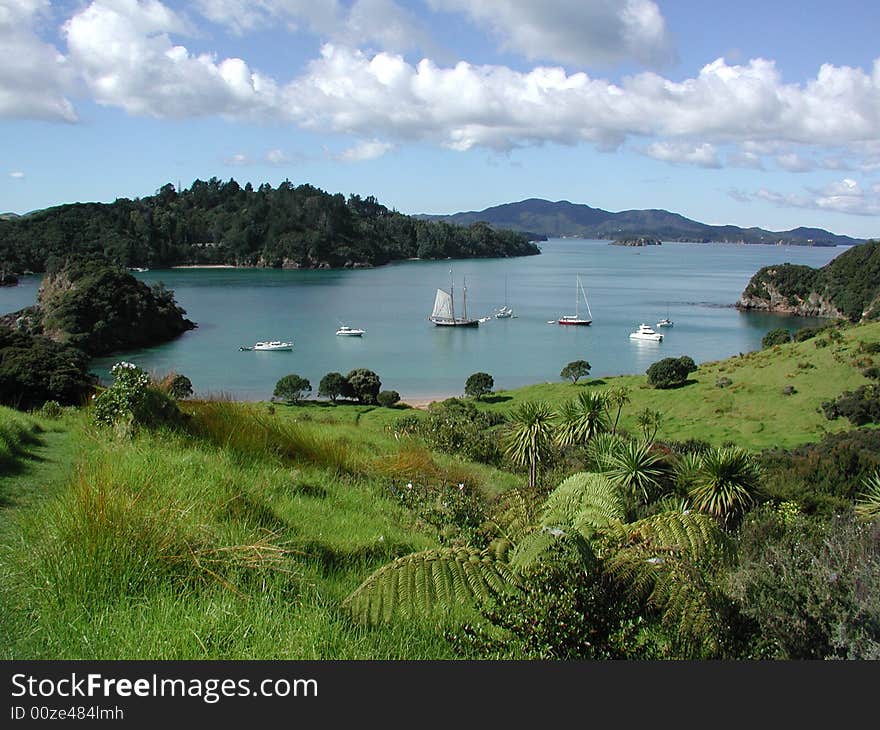 New Zealand anchorage