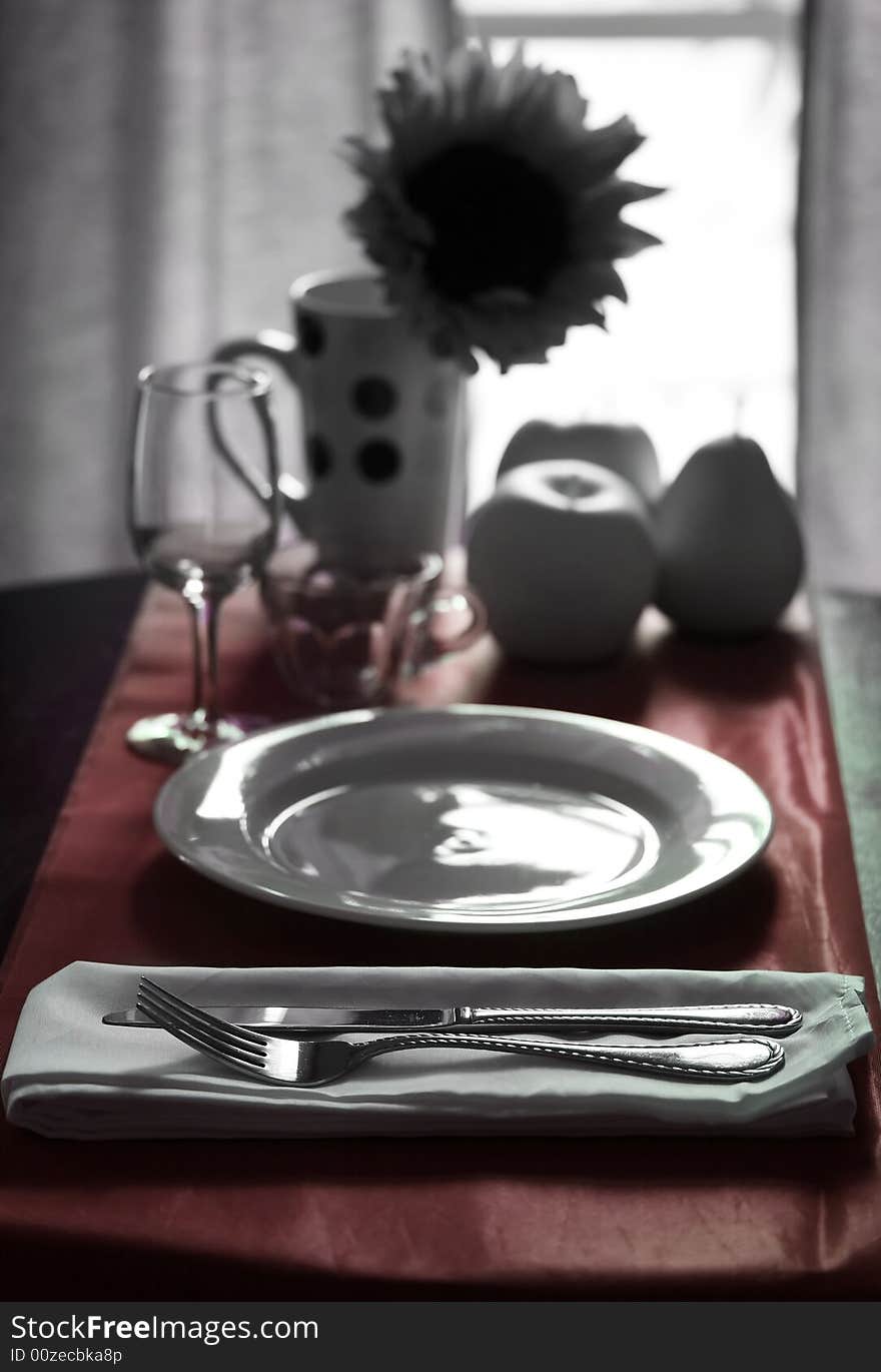 Modern Table Setting