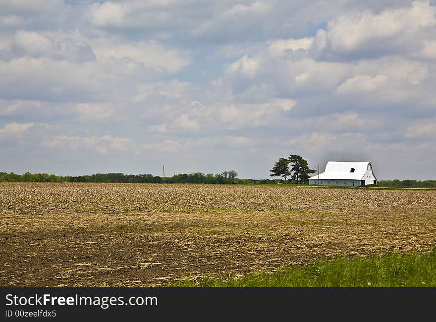 Glowing Barn