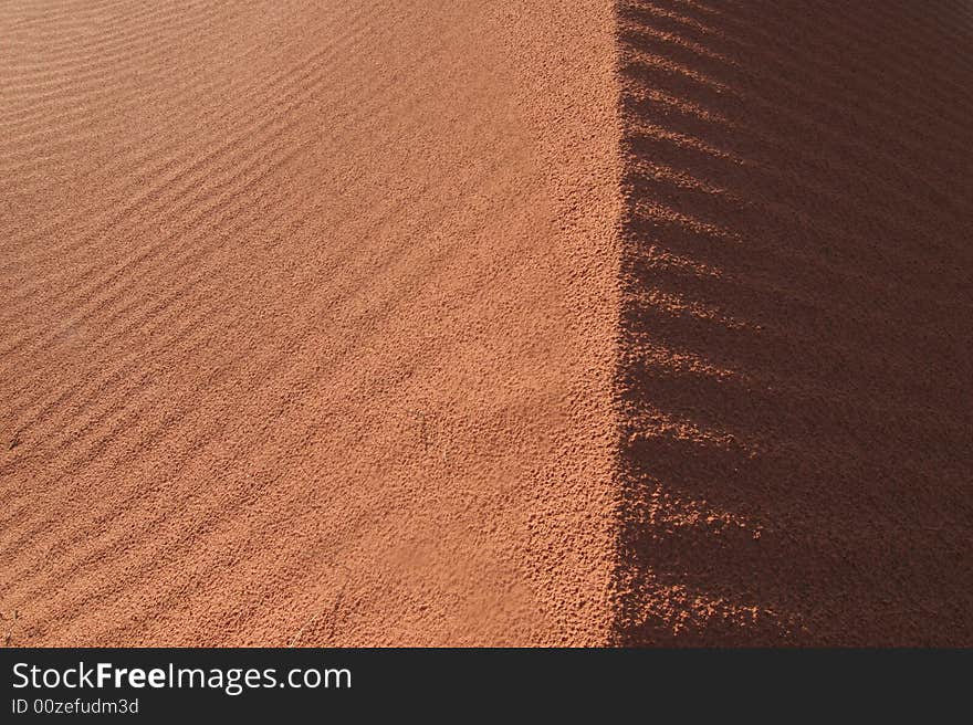 Sand ripples