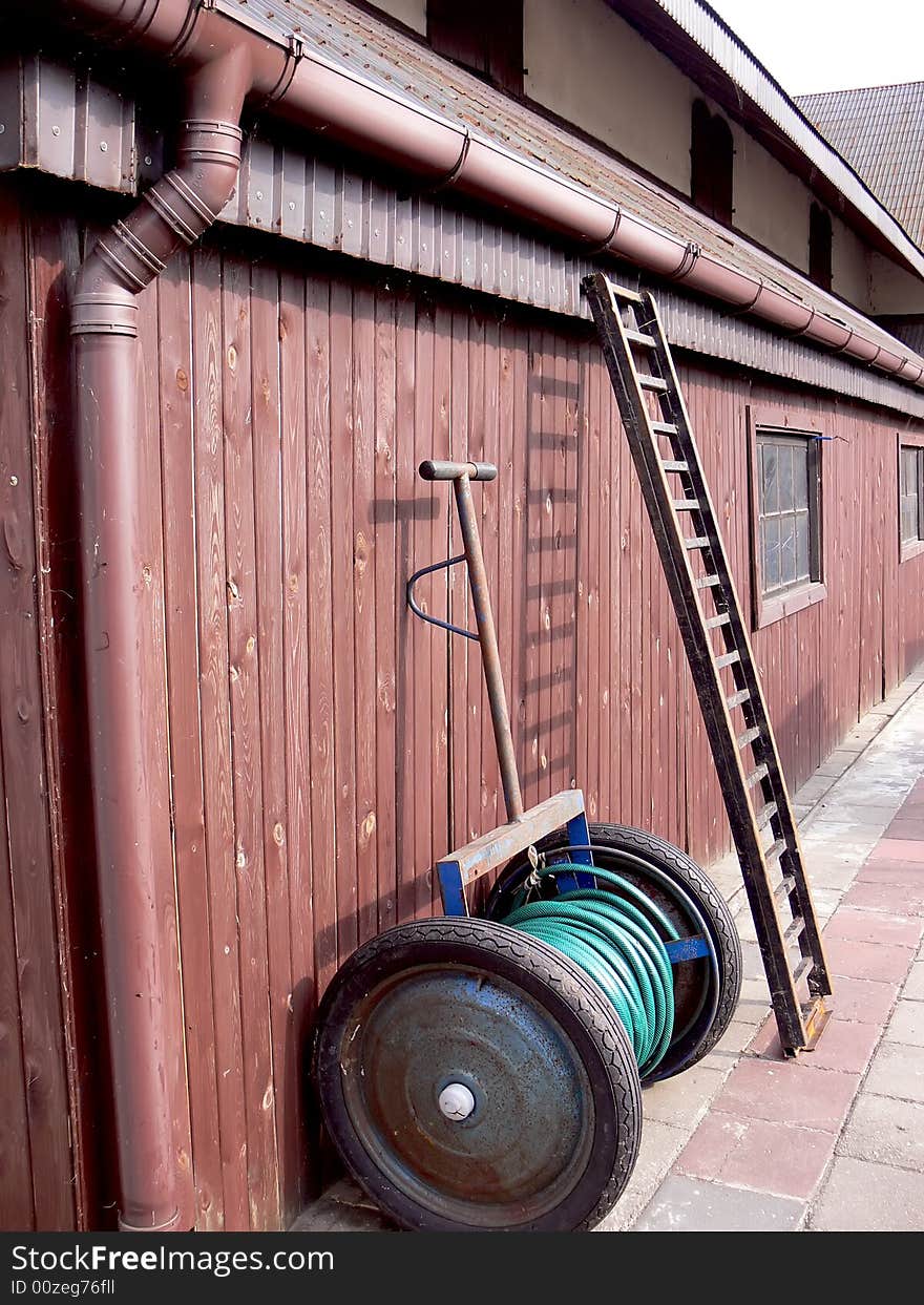 Equipment on the farm