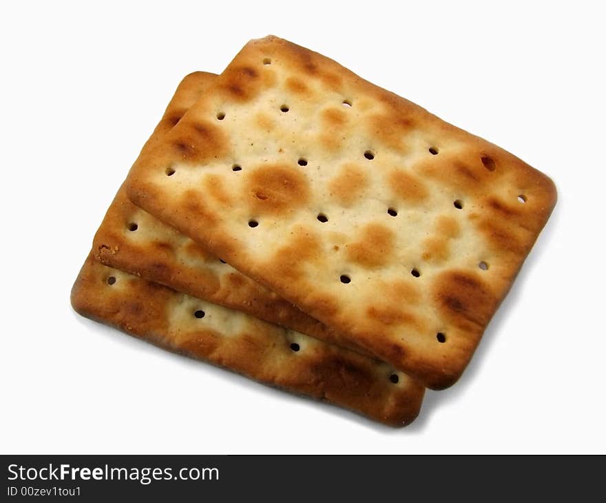 An isolated crackers cookies image. An isolated crackers cookies image.