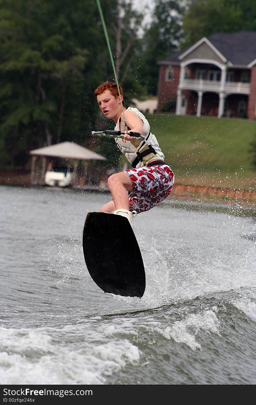 Jumping the Wake