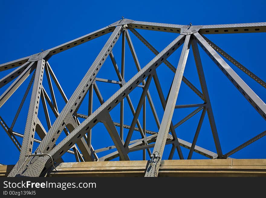 Upper portion of a bridge. Upper portion of a bridge