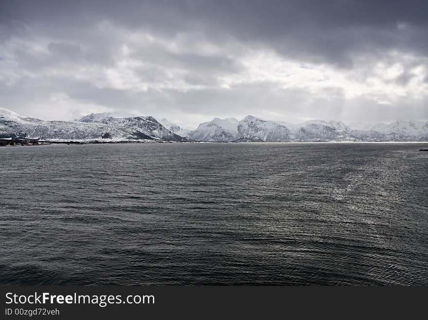 Snow-covered Mountains