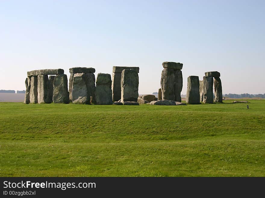 Classic image of megalitic Stonehenge