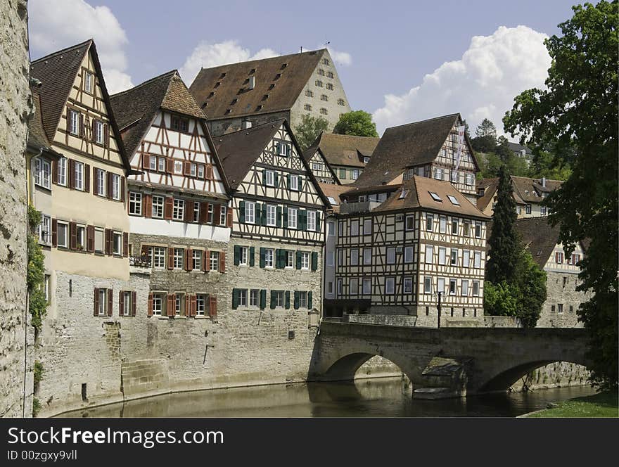 Schwaebisch Hall is one of the most beautiful medieval towns in Germany. Schwaebisch Hall is one of the most beautiful medieval towns in Germany.