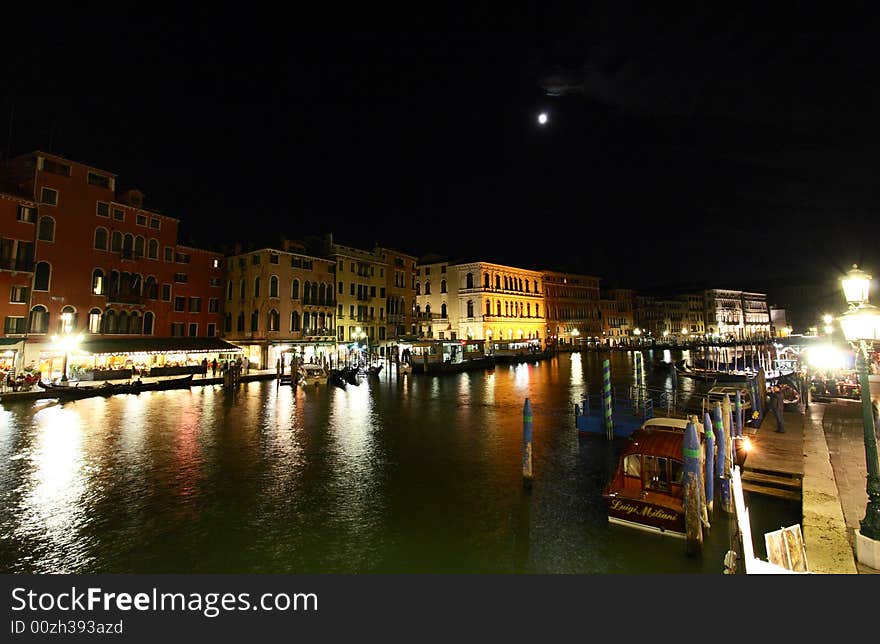 The Grand Canal in Venice