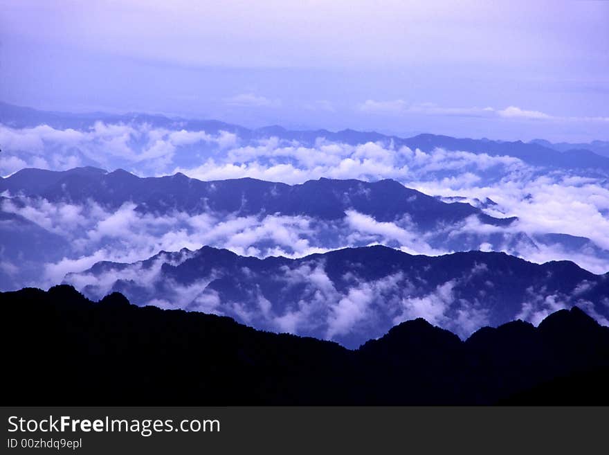 Mountains And Clouds