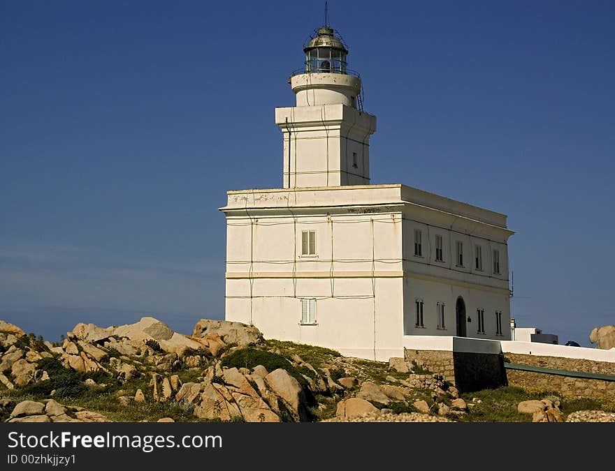 Lighthouse in Sardinia