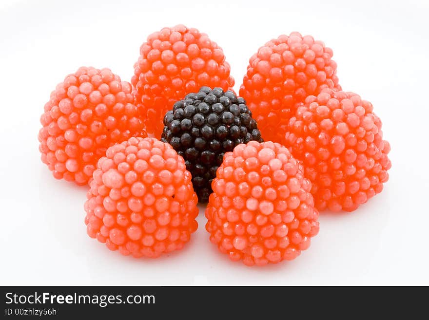 A group of candy sweets - confectionery - close up