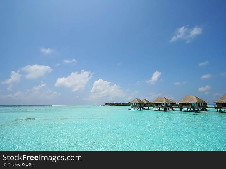 Water Villas of Island Kani