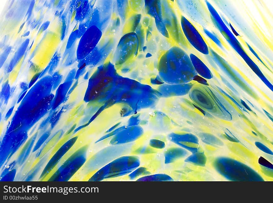 Abstract yellow and blue background. Abstract yellow and blue background