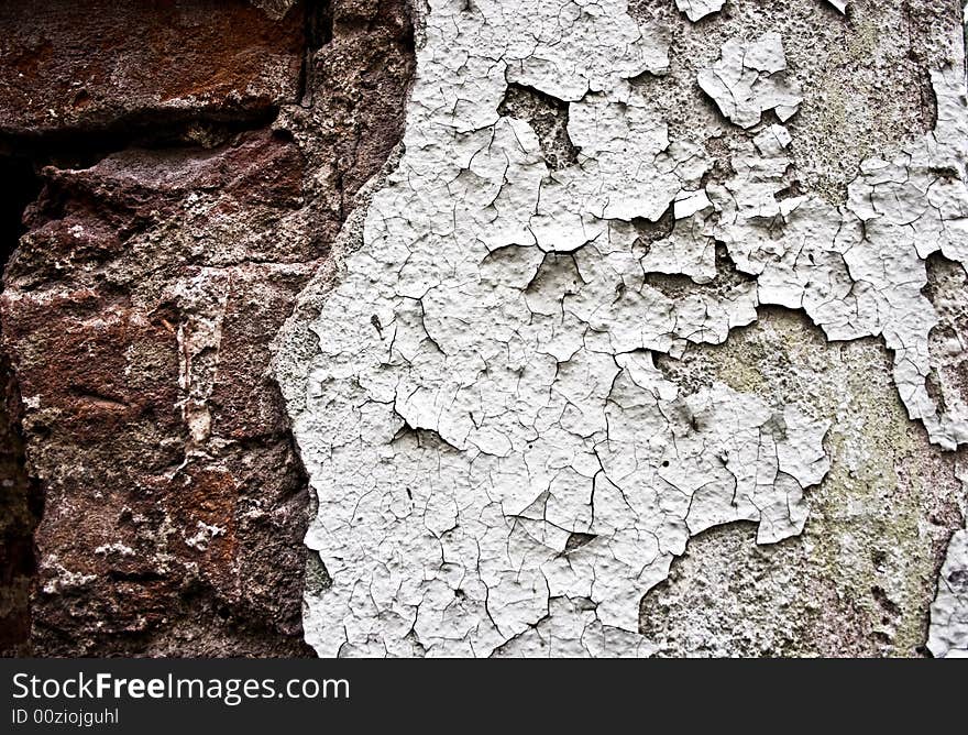 Texture of old stone wall