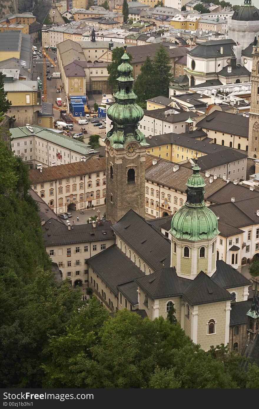 Salzburg Cityscape