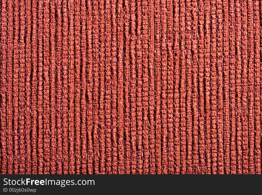 Qualitative red fabric texture. Abstract background. Close up.