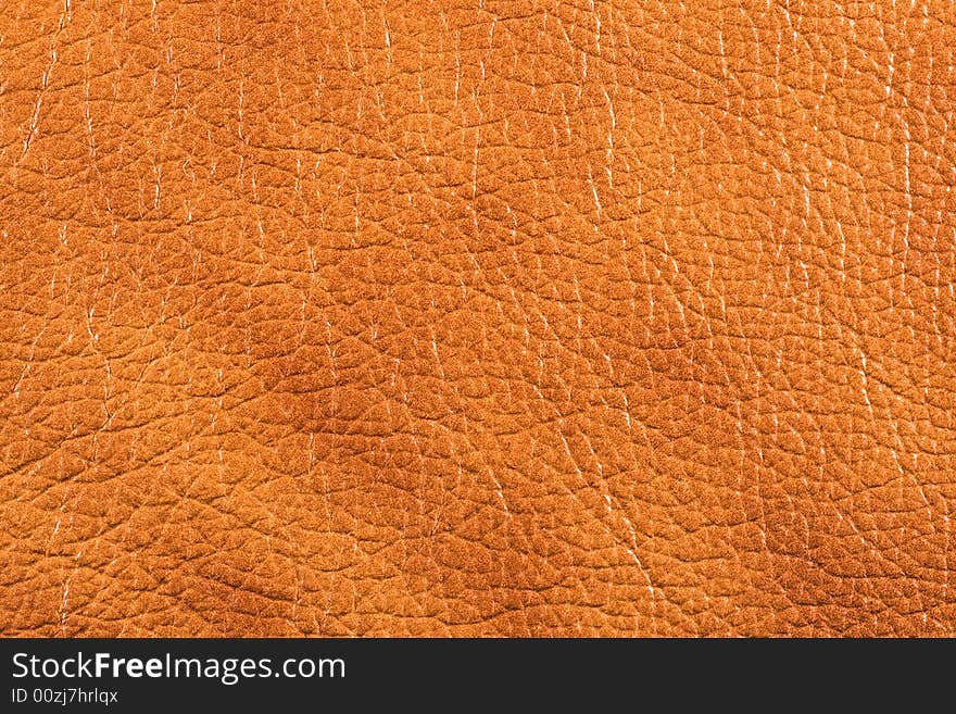 Natural qualitative brown leather texture. Close up. Natural qualitative brown leather texture. Close up.