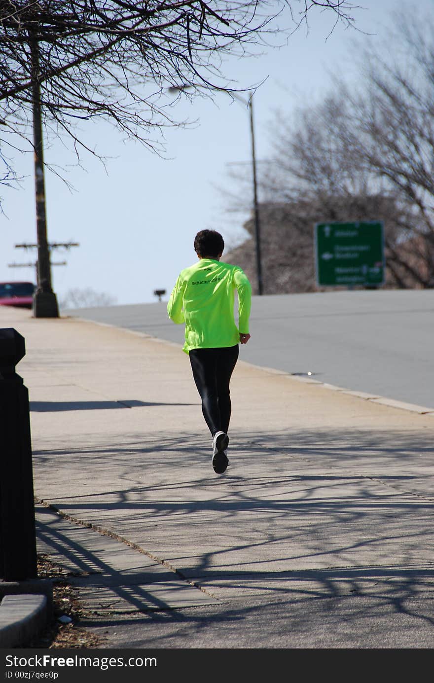 Runner on the Street