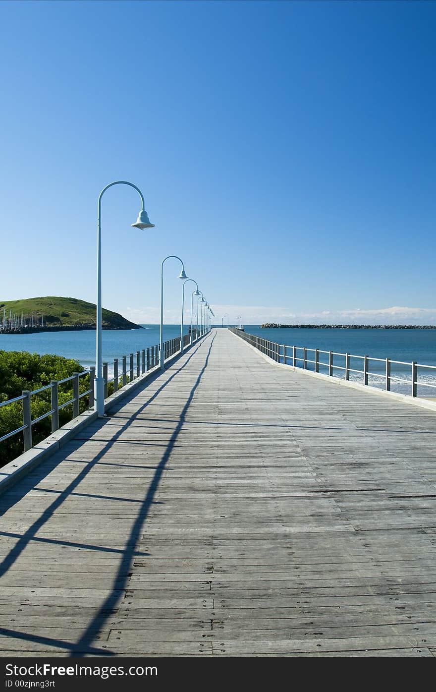 Jetty and harbour