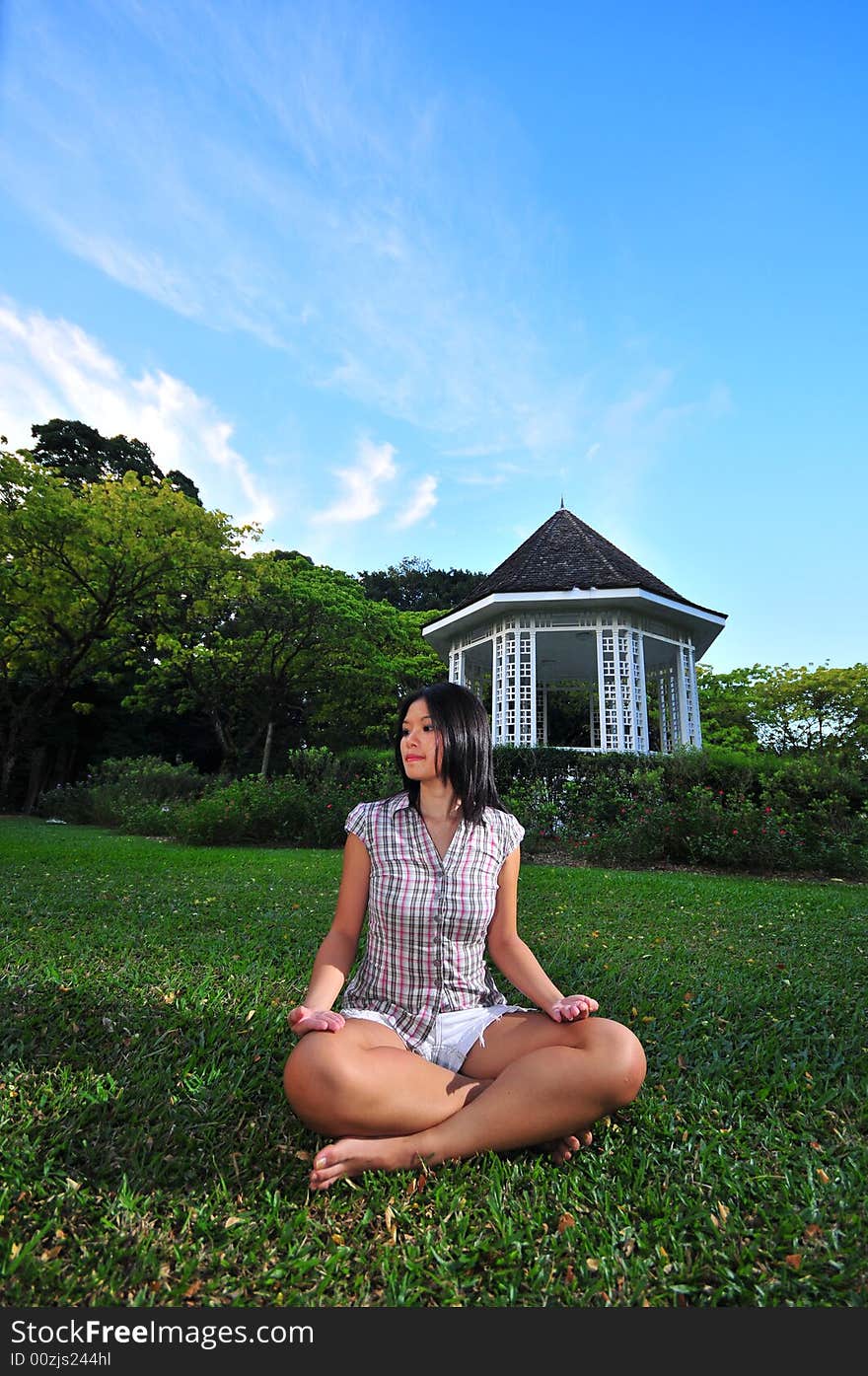 Girl Doing Yoga 12