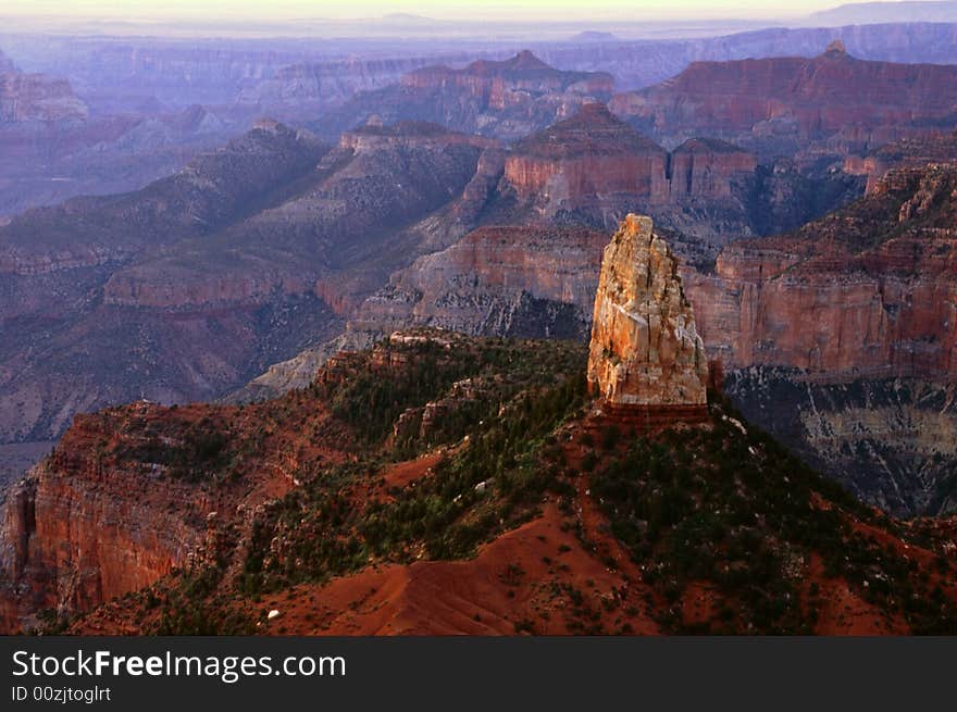 Sunrise in Grand Canyon National Park. Sunrise in Grand Canyon National Park