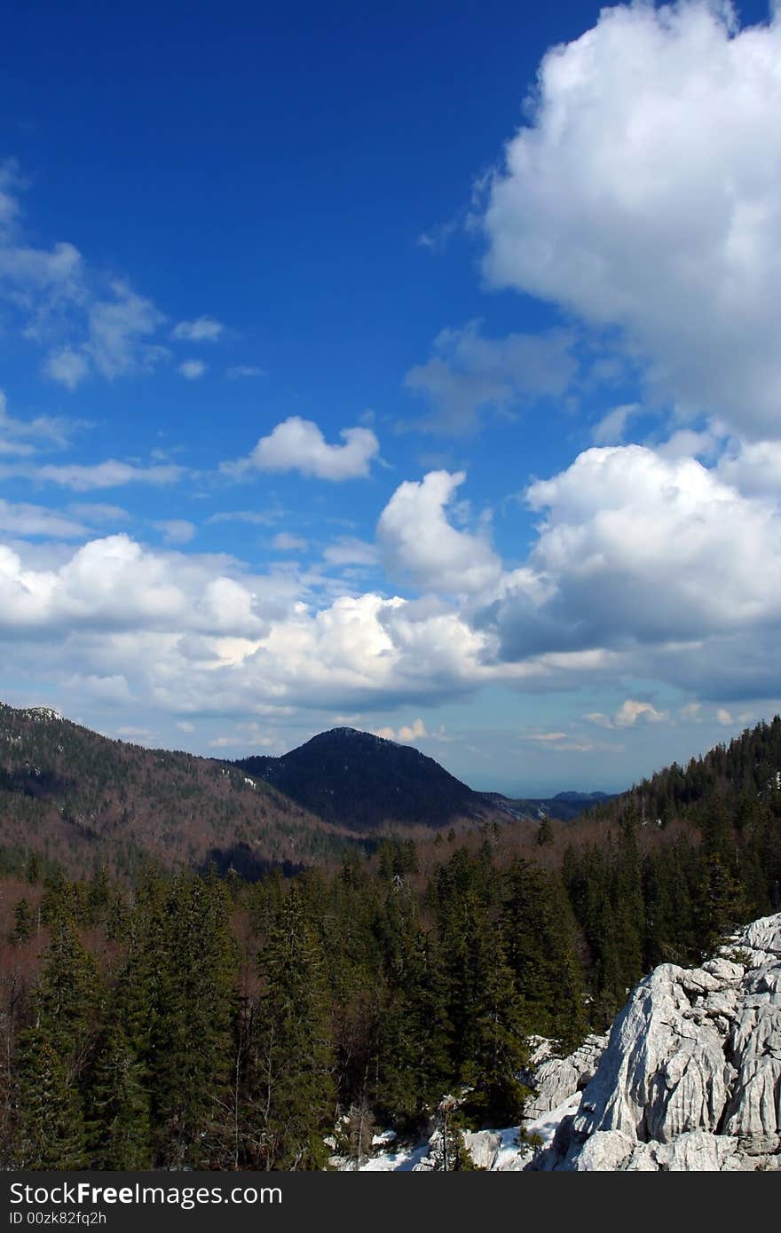 Mountain Scene, Velebit, Croatia