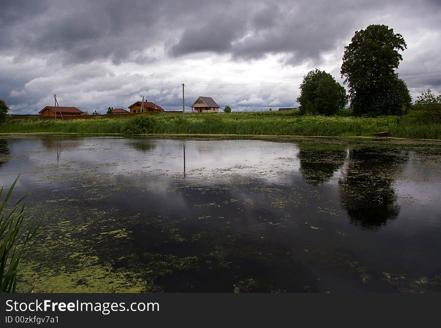 Village on the Pond