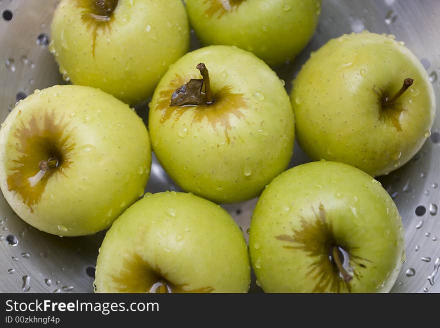 Apples On Colander