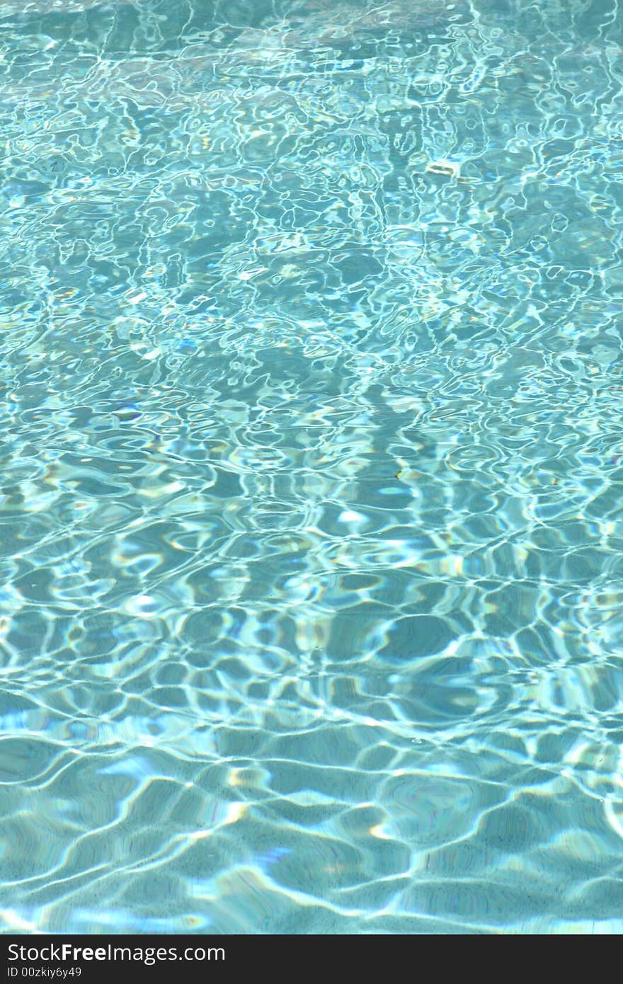 Vertical surface of swimming pool