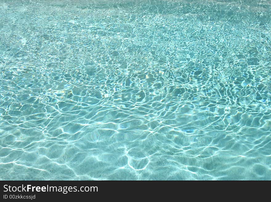 Horizontal clear water- pool surface, background. Horizontal clear water- pool surface, background