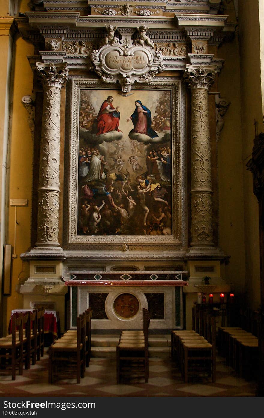 This is the interior of umbria church