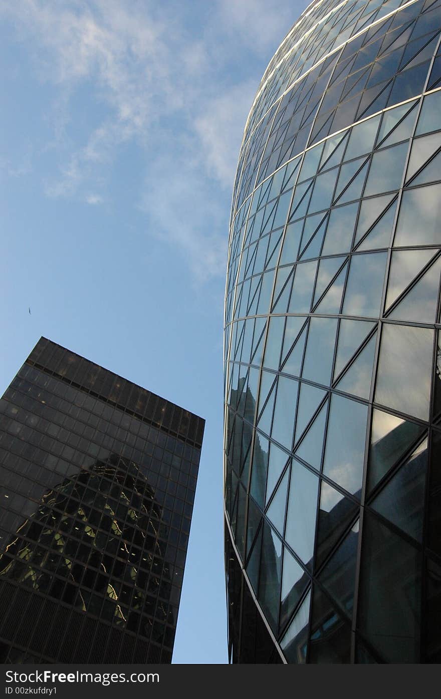 London S Gherkin Skyscraper