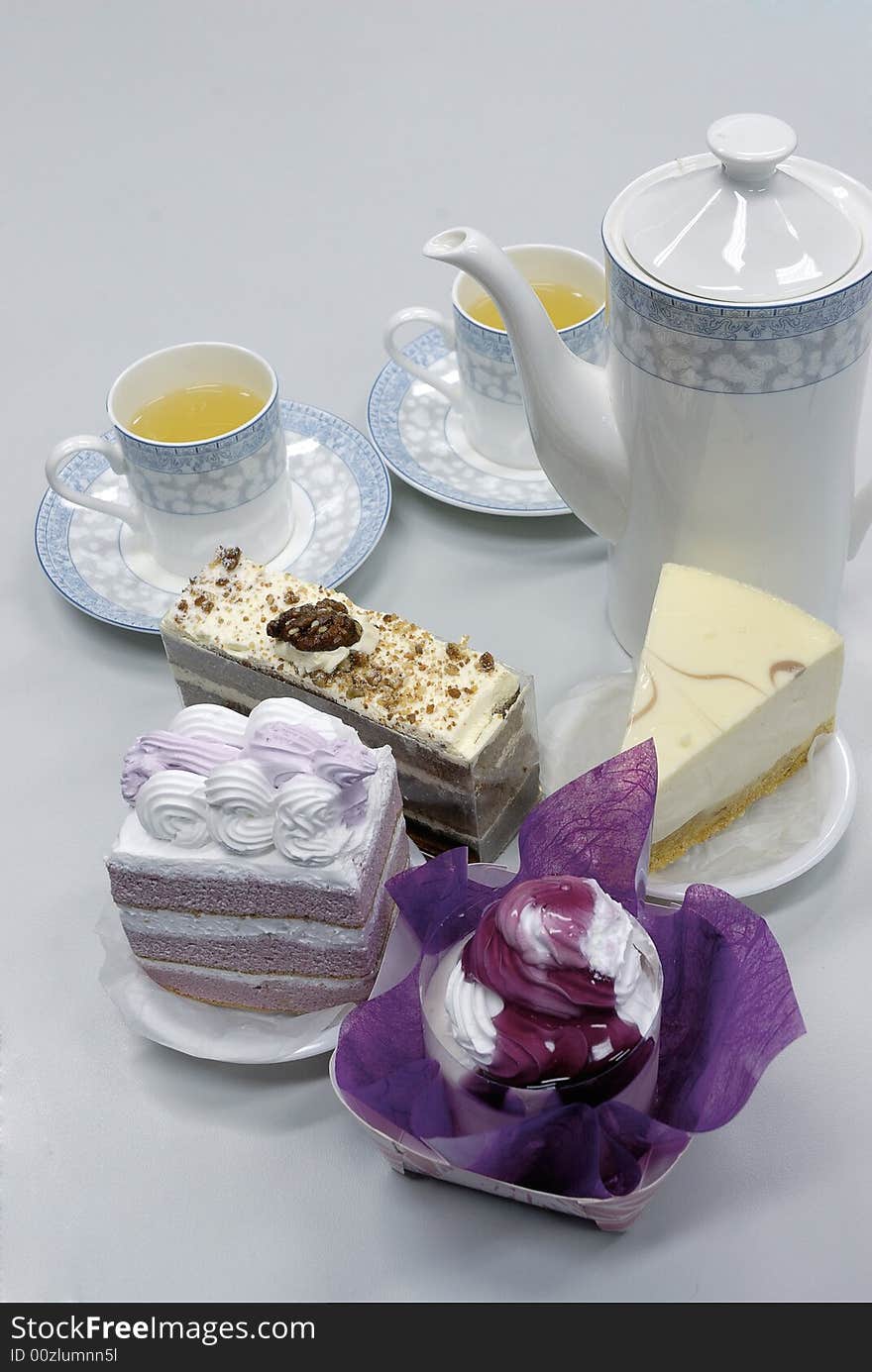 Tea with cake