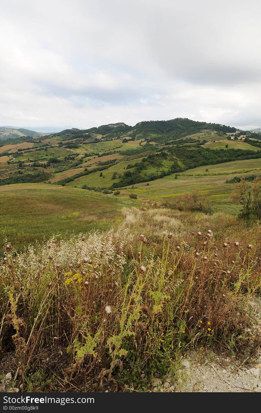 Lake of Casoli in Abruzzo