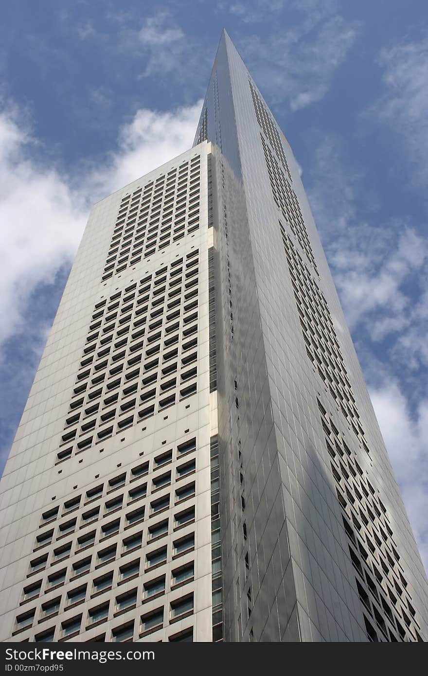 Skyscraper against the Sky, OUB Tower Singapore