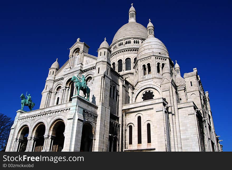 Montmartre. Sacre Coeur. Paris, France. Montmartre. Sacre Coeur. Paris, France.