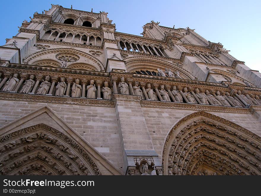 Notre Dame Cathedral. Paris, France