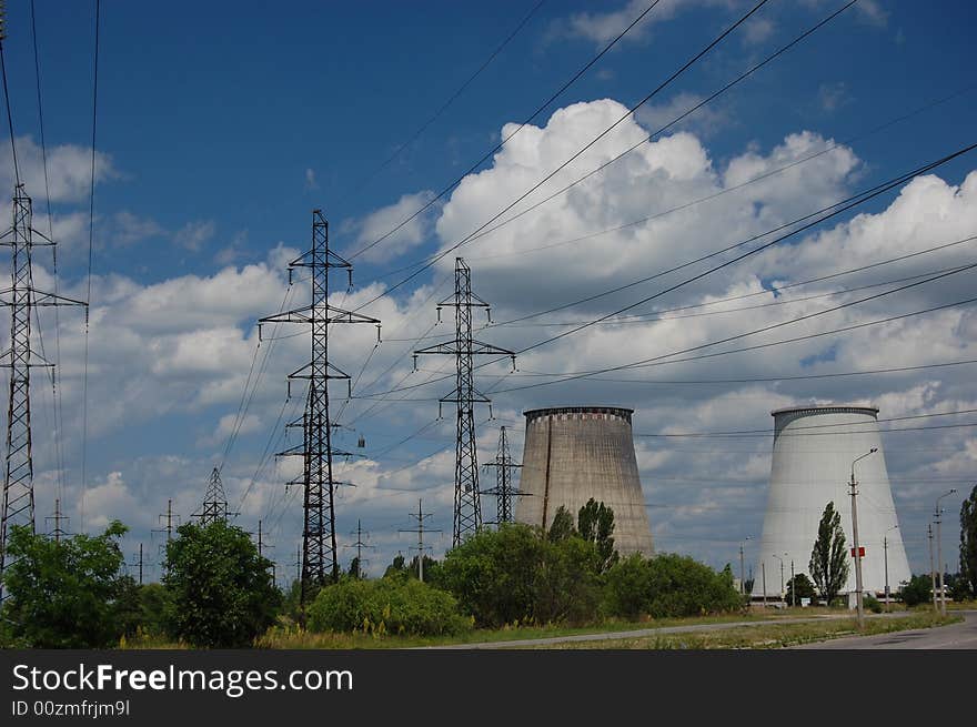 Power plant. Kiev,Ukraine