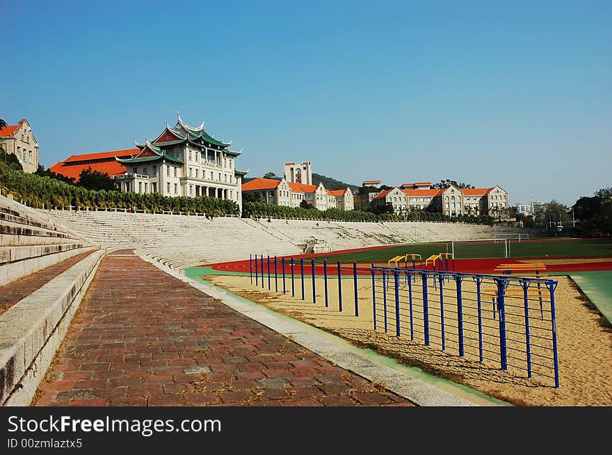 The gymnasium of an  university in china. The gymnasium of an  university in china.