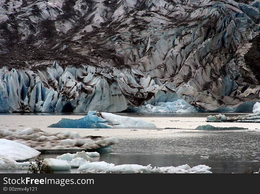 Million years glacier in Alaska