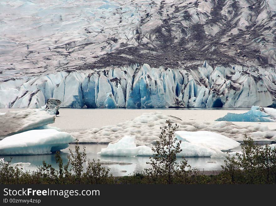 Million years glacier in Alaska