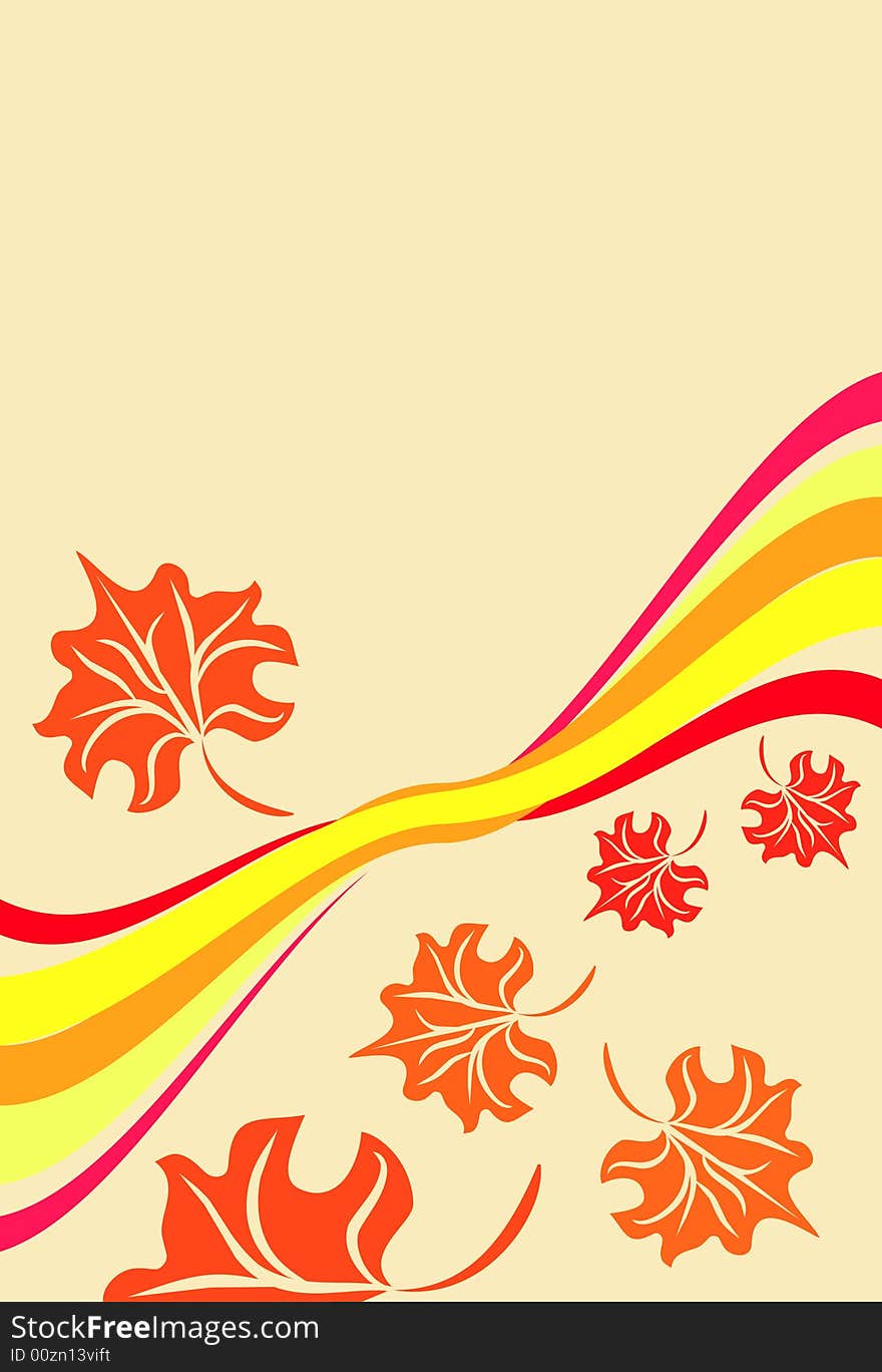 Leaf abstract background