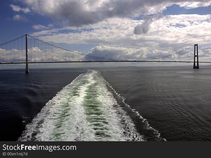 The Great Belt Fixed Link Bridge is a mix of suspension bridge and box girder bridge connecting the Danish Islands of Zealand and Funen. It is the worlds 3rd longest bridge. The Great Belt Fixed Link Bridge is a mix of suspension bridge and box girder bridge connecting the Danish Islands of Zealand and Funen. It is the worlds 3rd longest bridge.