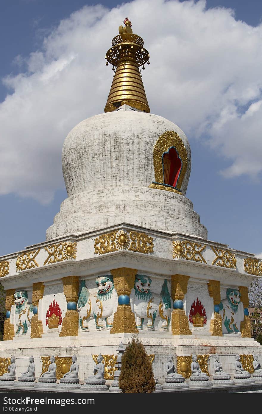 White pagoda