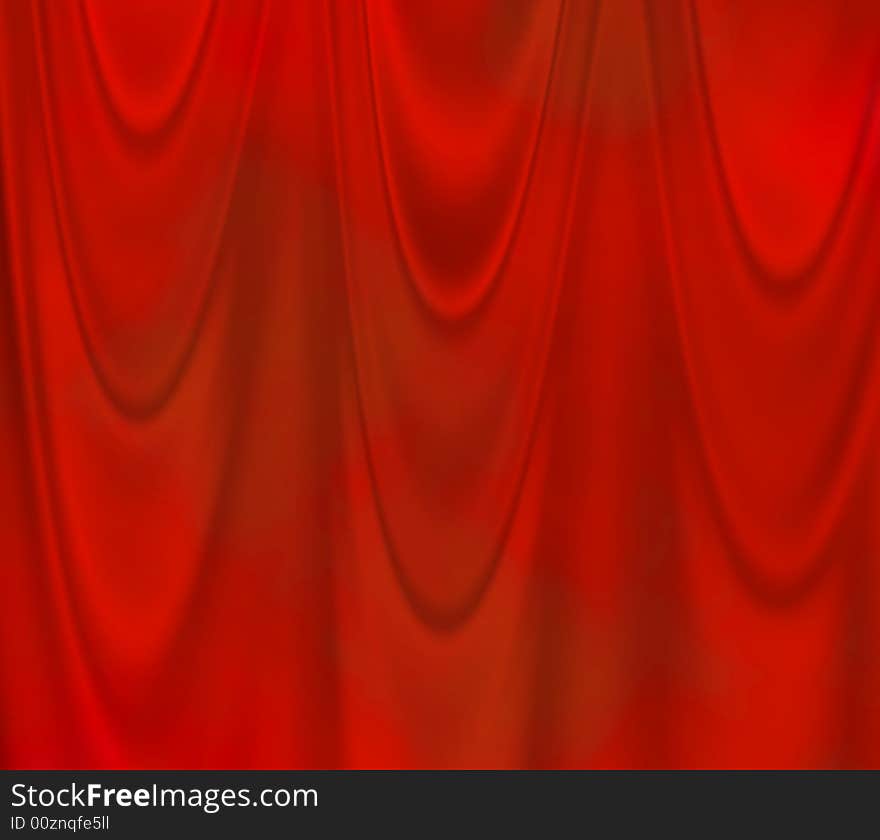 Digital drapery backdrop